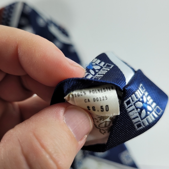 OLEG CASSINI | vintage pattern stripe tie - Picture 5 of 5